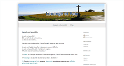 Desktop Screenshot of louange-et-paix.org